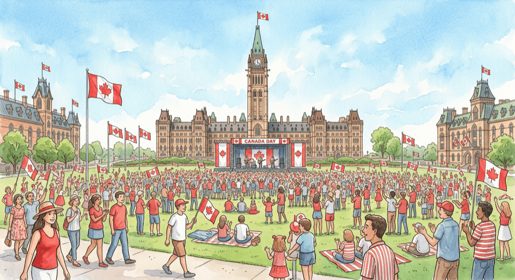Canada Day in Ottawa