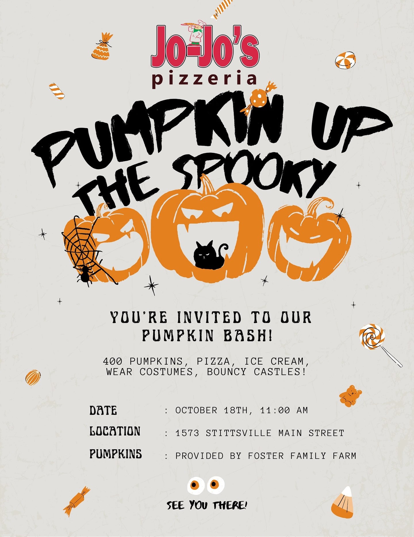 Jo-Jo's Pizzeria Pumpkin Bash