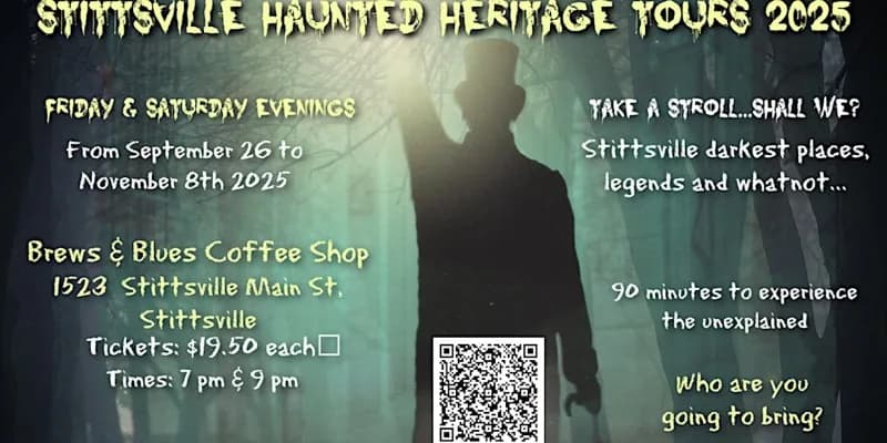Stittsville Haunted Heritage Tours 2025