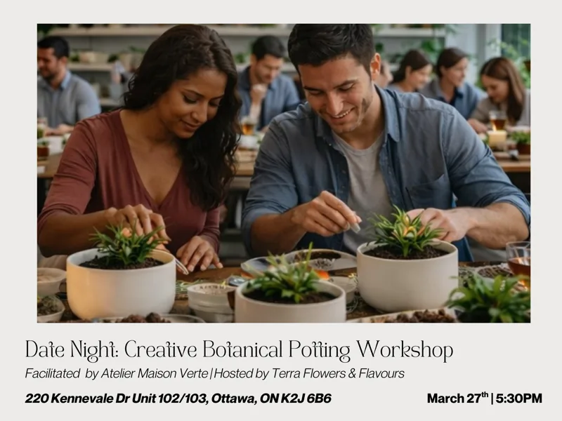 Date Night: Creative Botanical Potting Workshop