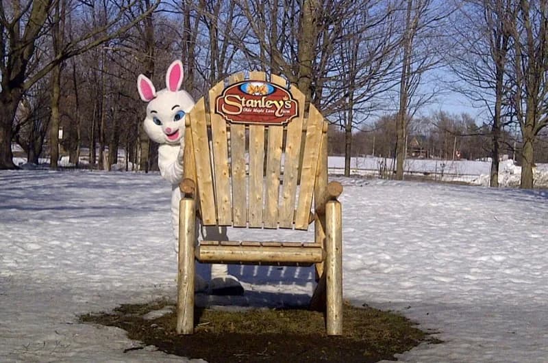 Easter Egg Hunt at Stanley's Olde Maple Lane Farm