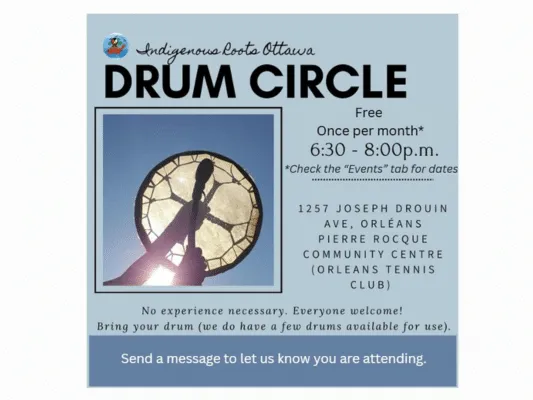 Indigenous Drum Circle