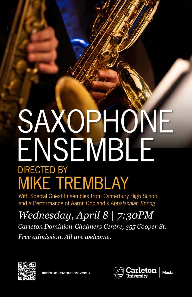 Saxophone Ensemble Concert