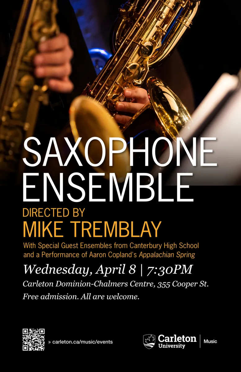 Saxophone Ensemble Concert
