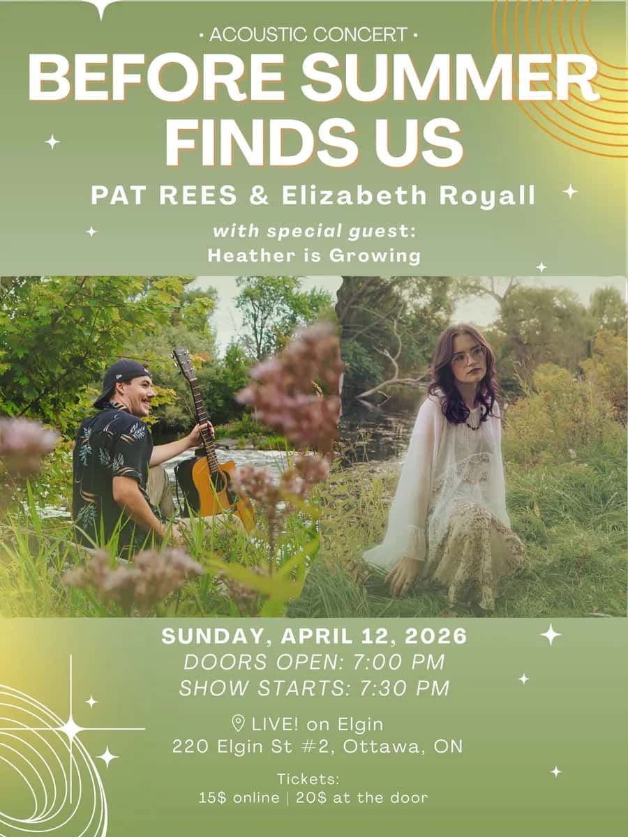 Before Summer Finds Us: Pat Rees, Elizabeth Royall, and Heather is Growing