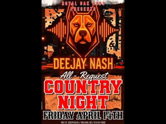 Country Night @ The Oak Pub w/ Deejay Nash