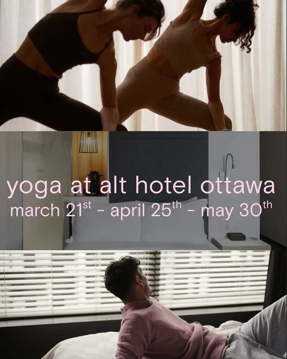 Yoga at Alt Hotel