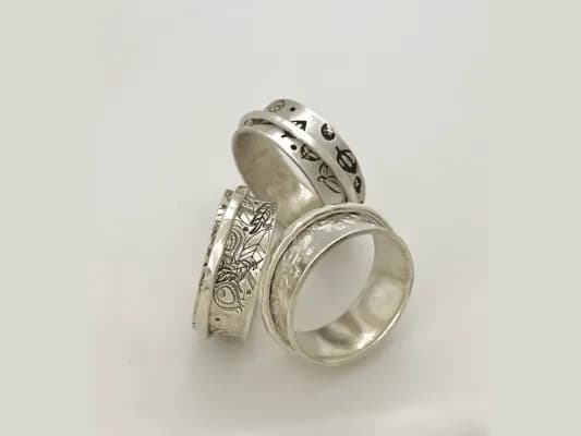 Jewelry Making: Silver Meditation (Spinner) Ring (Intro / 1 Evening Workshop)