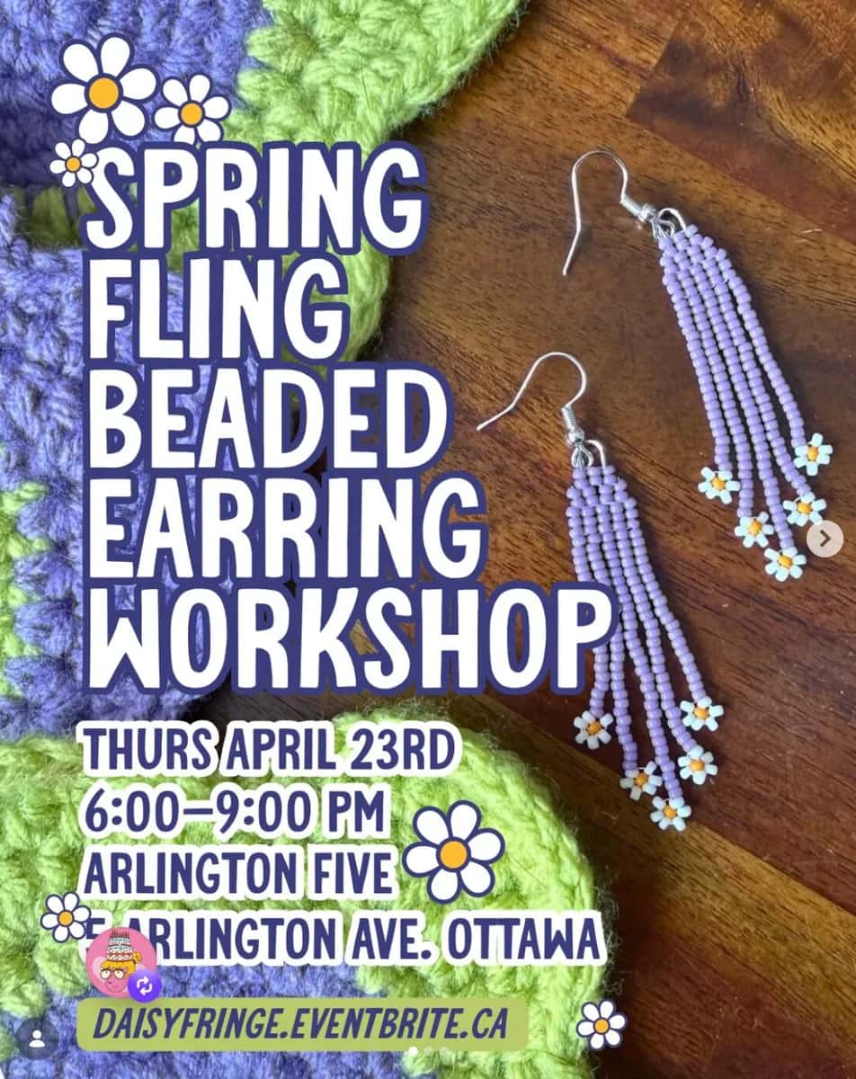 Spring Fling Beaded Earring Workshop
