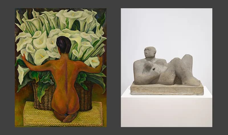 Diego Rivera Meets Henry Moore