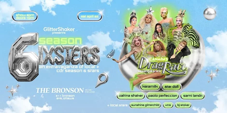 6IXSTERS DRAG EXTRAVAGANZA
