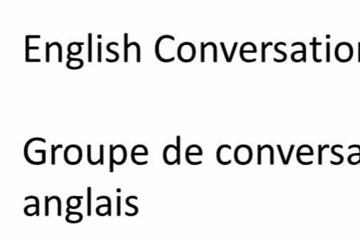 Wednesday English Conversation Circle