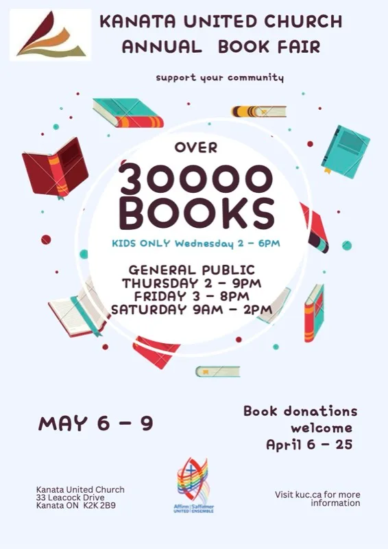 Kanata United Book Fair 2026
