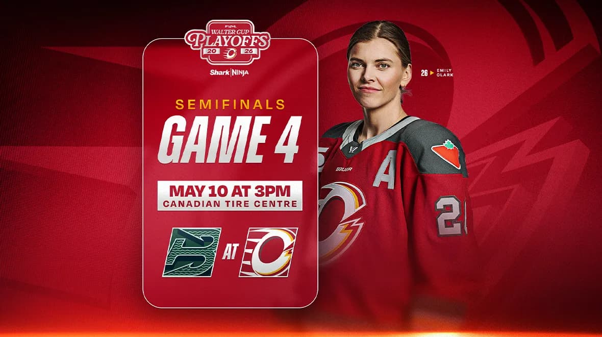 Boston Fleet @ Ottawa Charge: PWHL Playoffs Round 1, Game 4