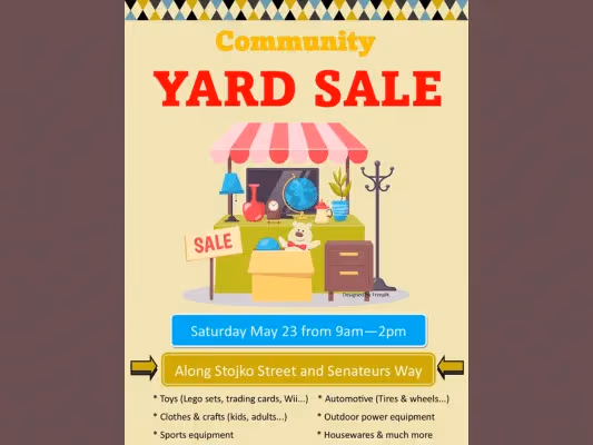 Community Yard Sale