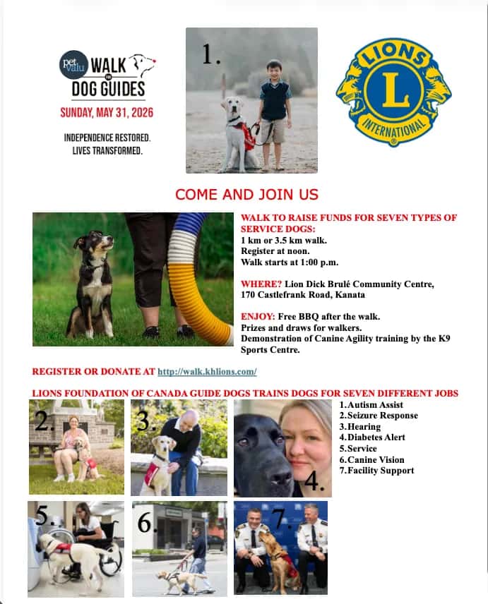 Walk For Dog Guides – Fundraiser