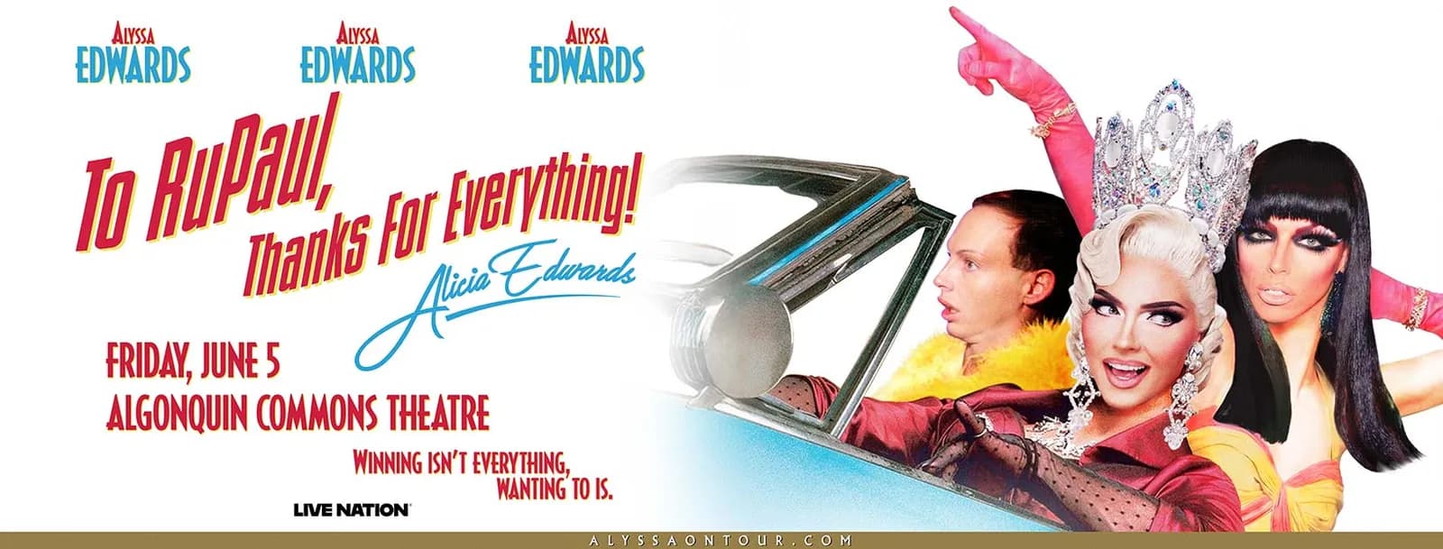 Alyssa Edwards – Thanks For Everything Tour 2026