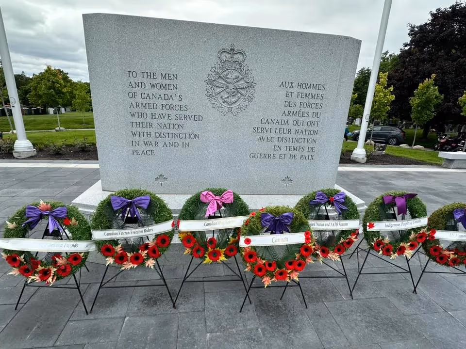 Veterans Motorcycle National Memorial Remembrance Ceremony at Beechwood