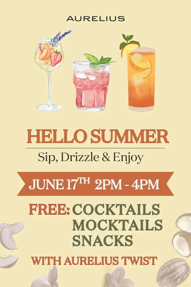Hello Summer | Sip, Drizzle & Enjoy