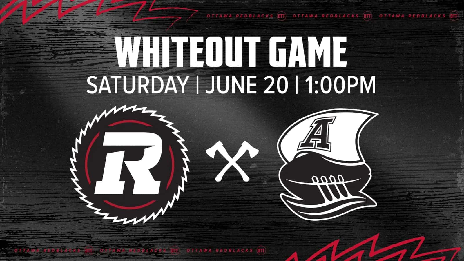 REDBLACKS vs Toronto Argonauts