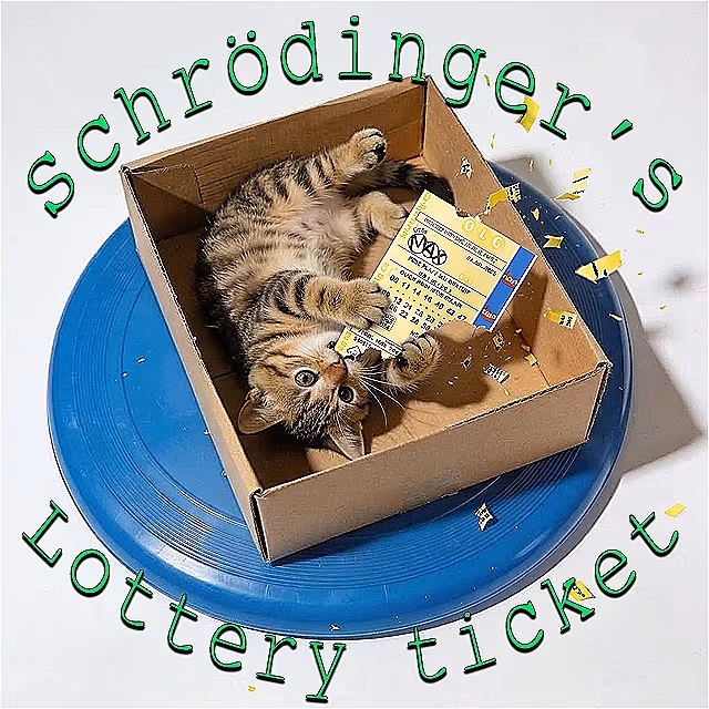 Schrödinger’s Lottery Ticket
