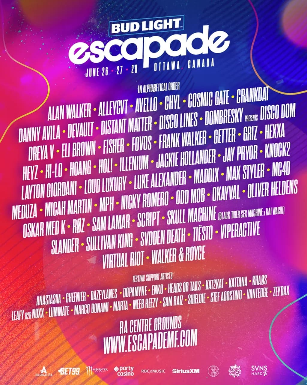 Bud Light Escapade Music Festival 2026