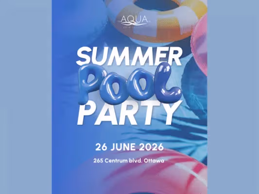 The Aqua Life Orleans Summer Pool Party ☀️