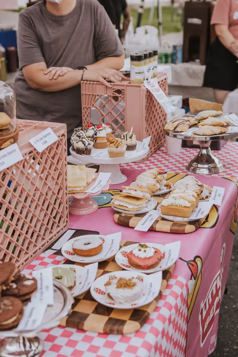 Vegans Who Snack Food and Art Festival - June