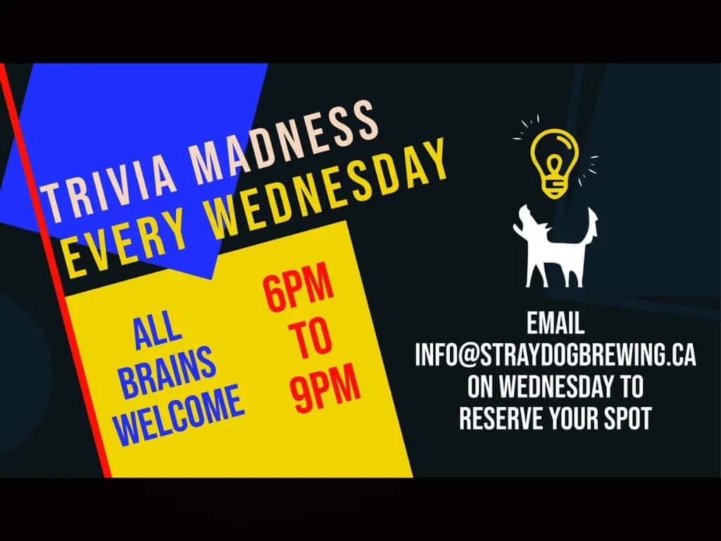 Taproom Trivia