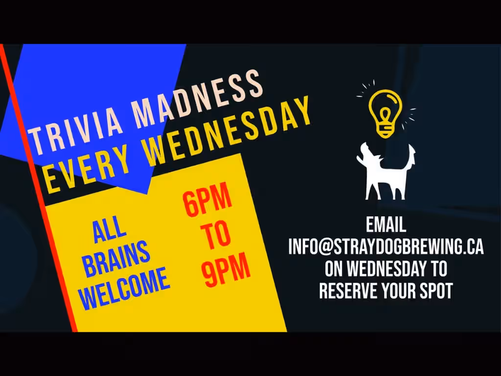 Taproom Trivia