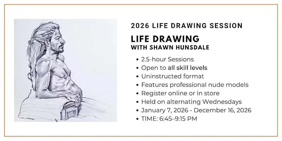Life Drawing with Shawn Hunsdale