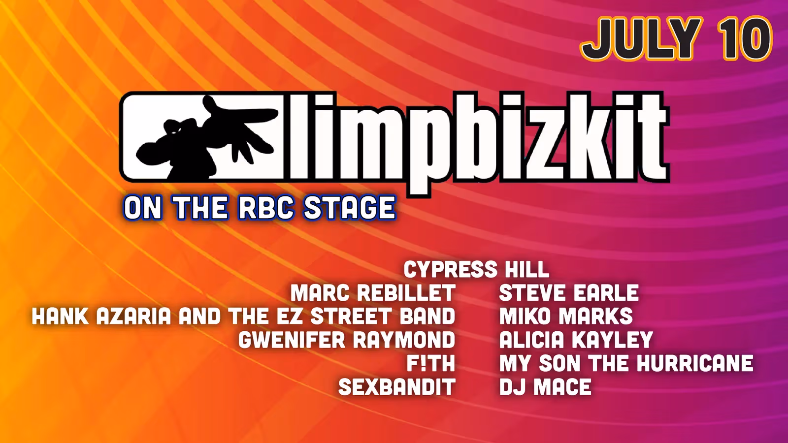 2026 Ottawa Bluesfest — Friday, July 10