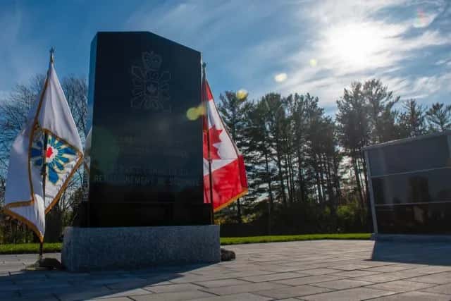 Unveiling the Sir William Stephenson Commemorative Plaque at the CSIS National Memorial Cemetery