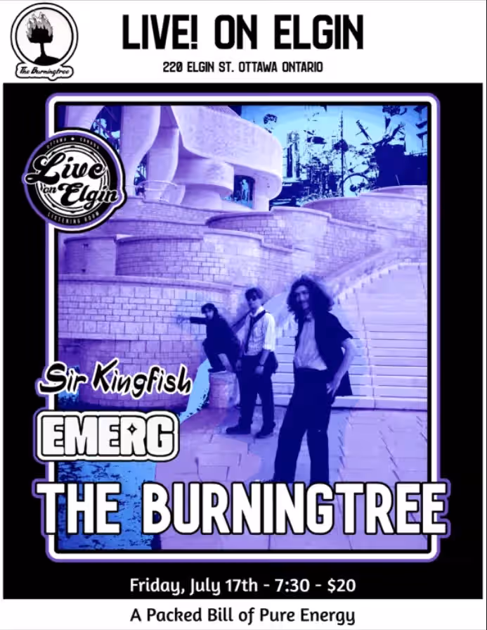 The Burningtree's Blue Briefcase Tour with Emerg and Sir Kingfish