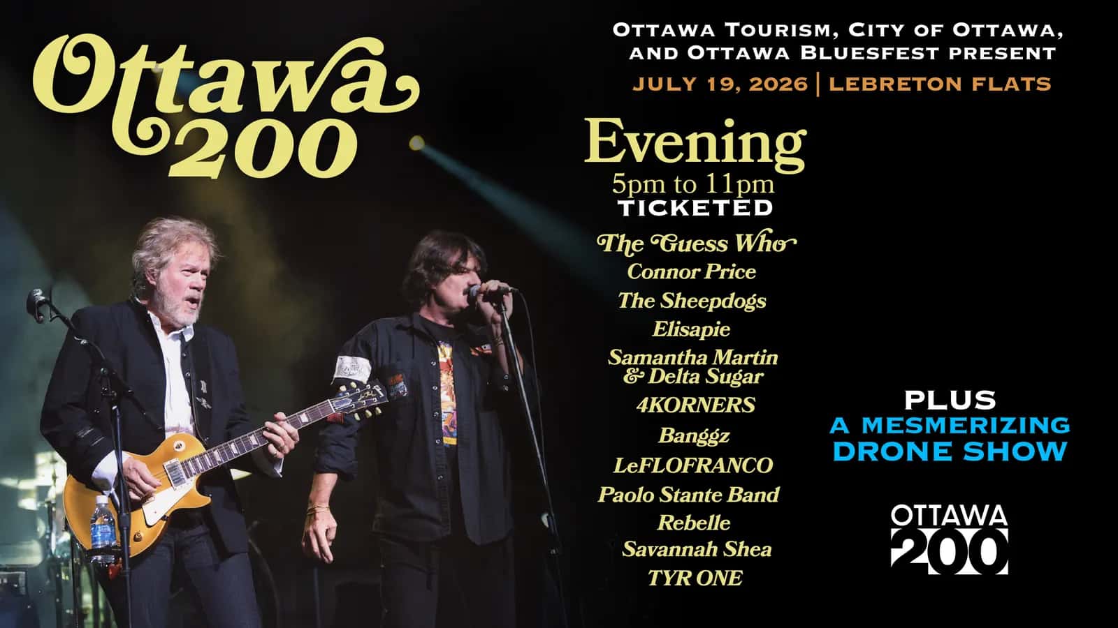 2026 Ottawa Bluesfest — Sunday, July 19
