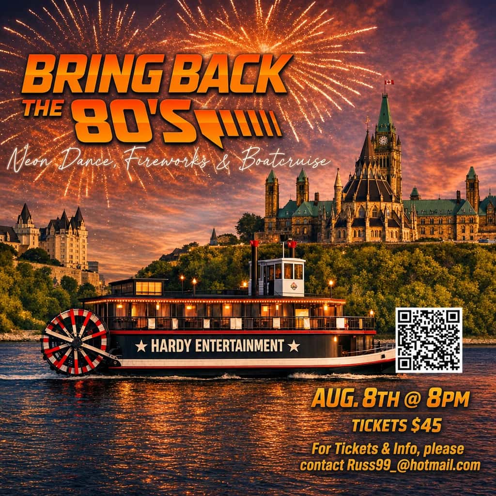 6th Annual Bring Back the 80's Neon Dance, Fireworks & Boat Cruise