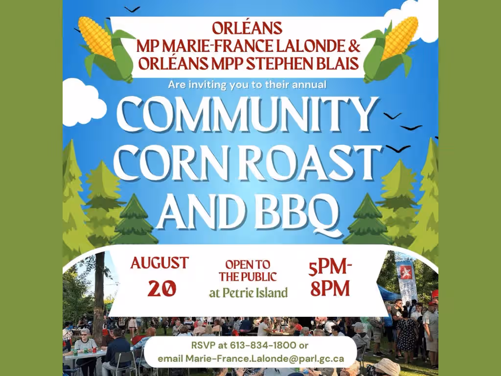 Annual Community Cornroast and BBQ!