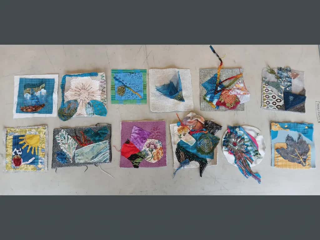 Meditative Stitching: Calm Creativity (Intro) ½-Day Workshop with artist Anne Warburton