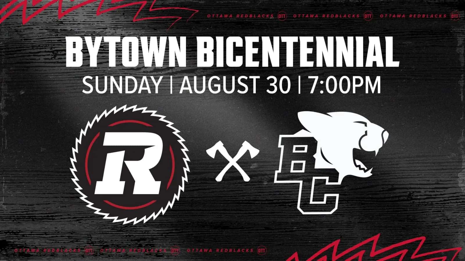 REDBLACKS vs BC Lions
