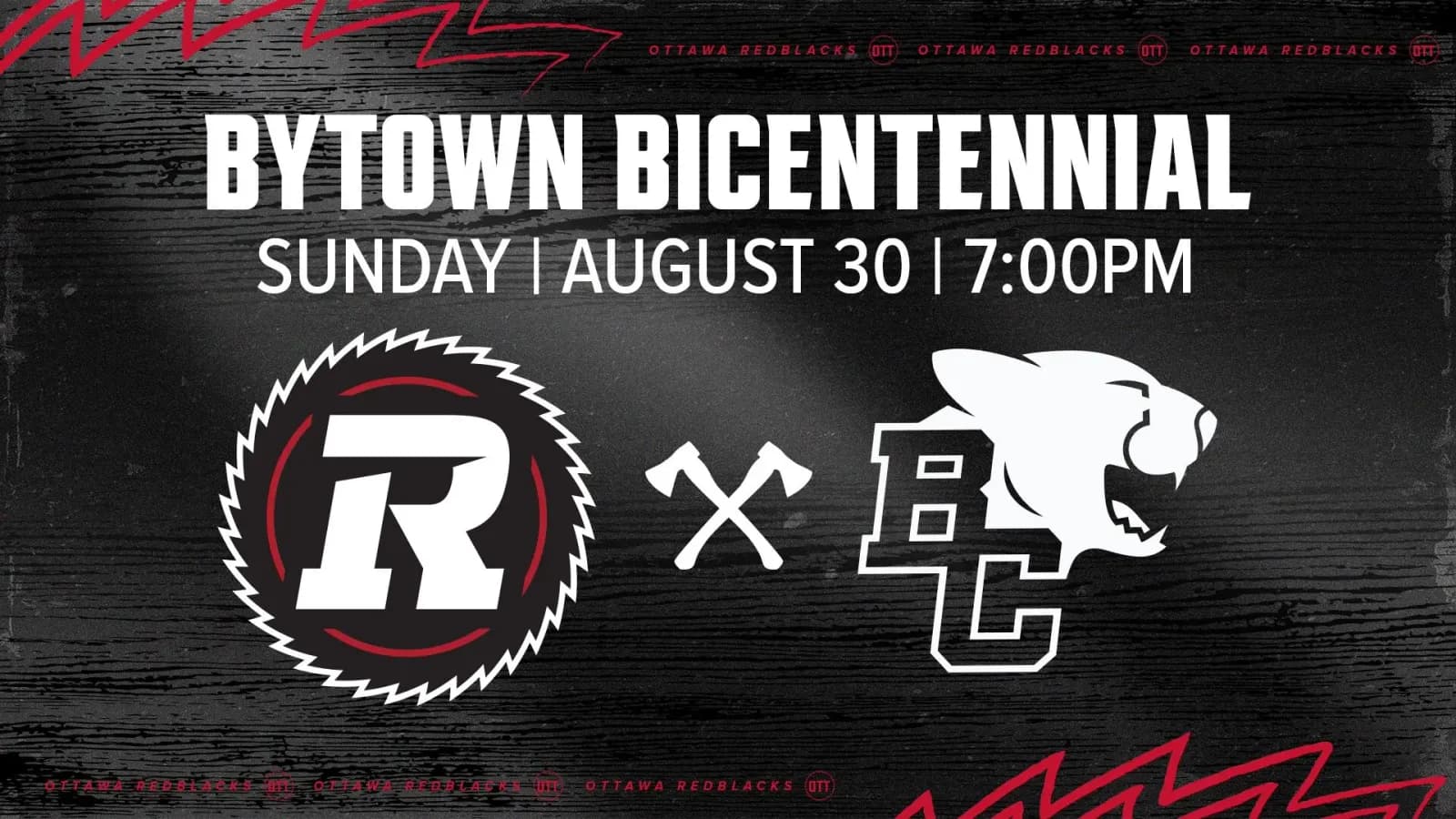 REDBLACKS vs BC Lions