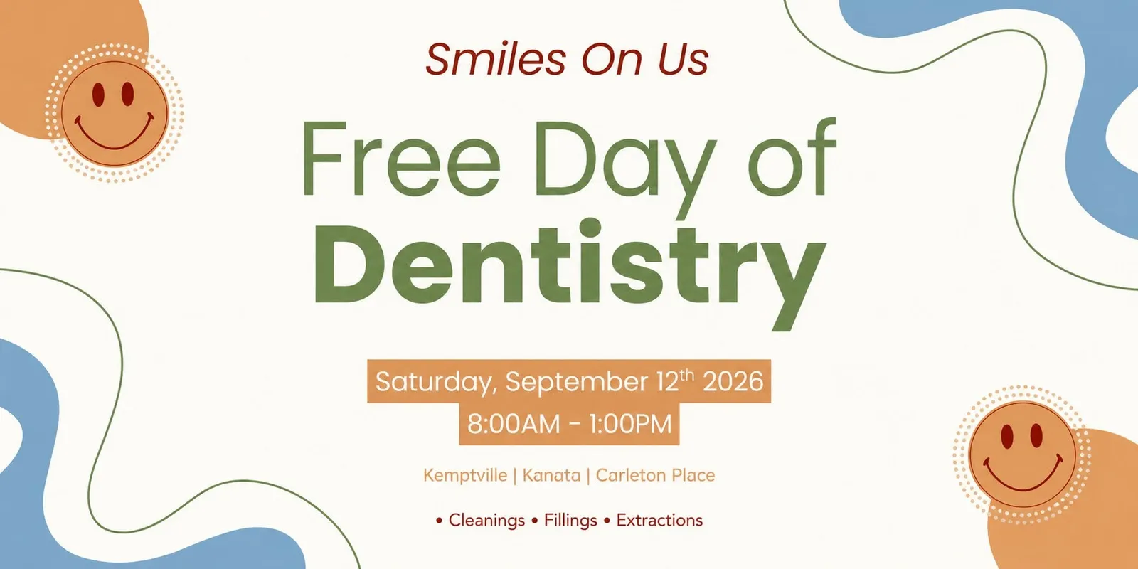 Smile On Us! – Free Dentistry Day