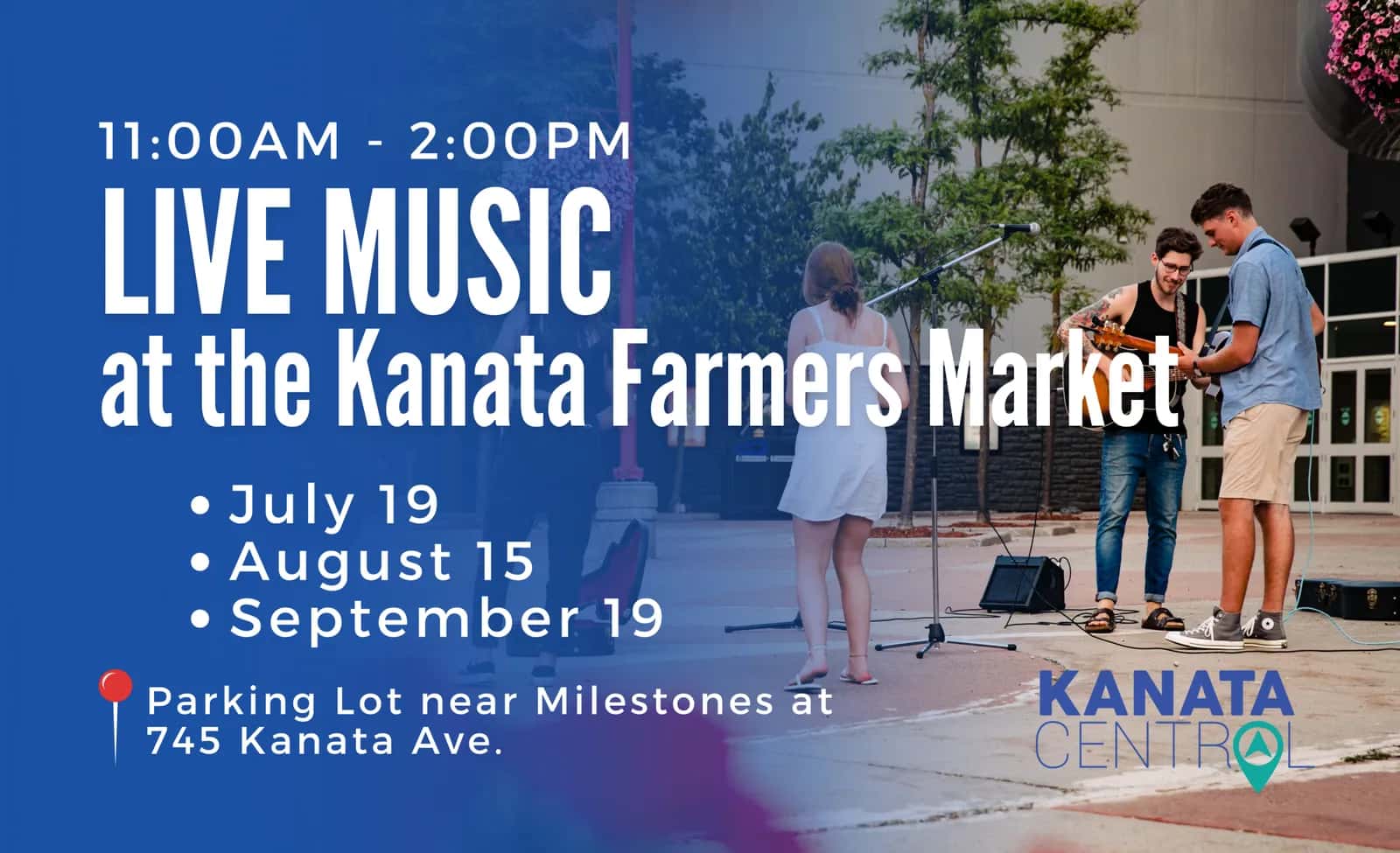 Kanata Farmers Market + Live Music + Petting Farm | September 19