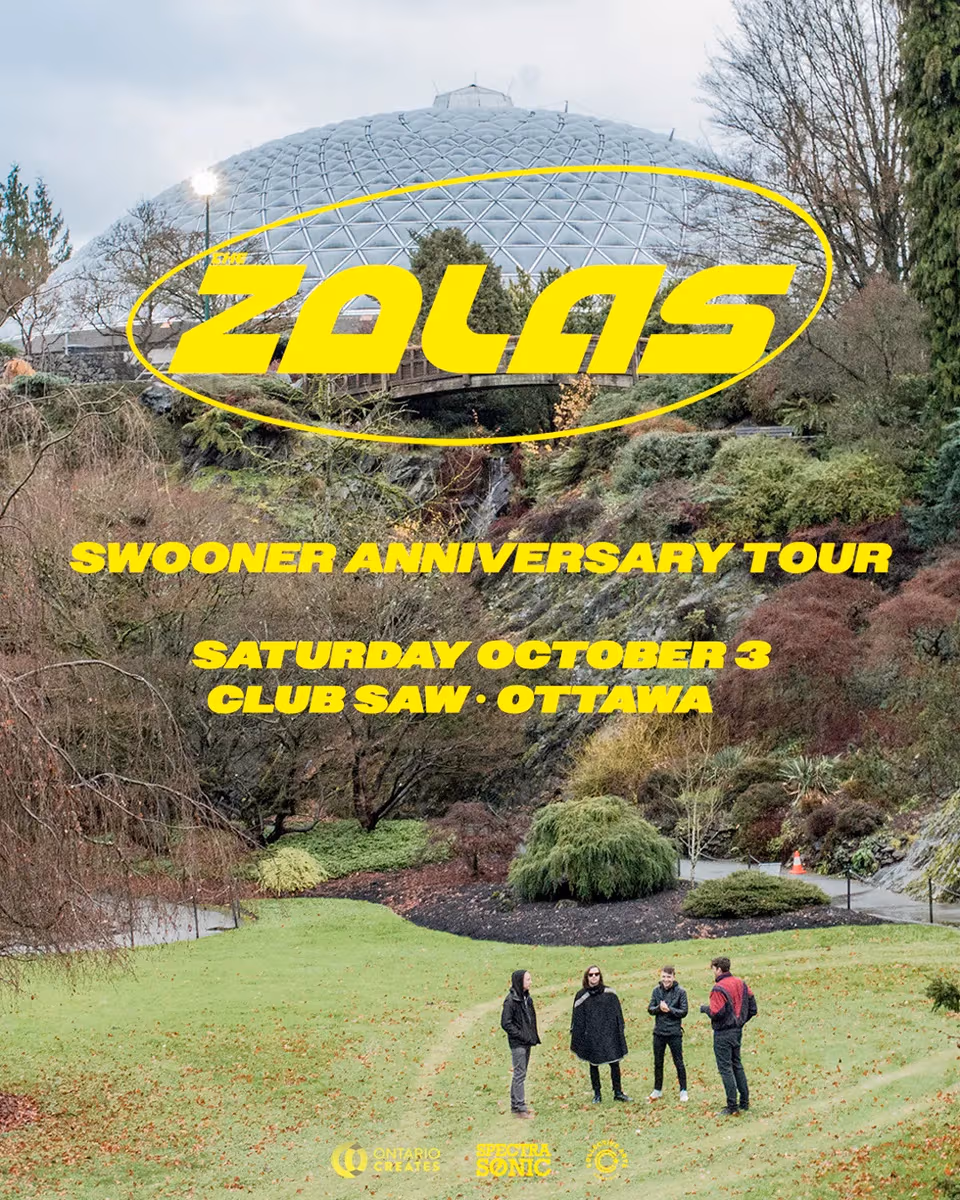 The Zolas - Swooner Anniversary Tour