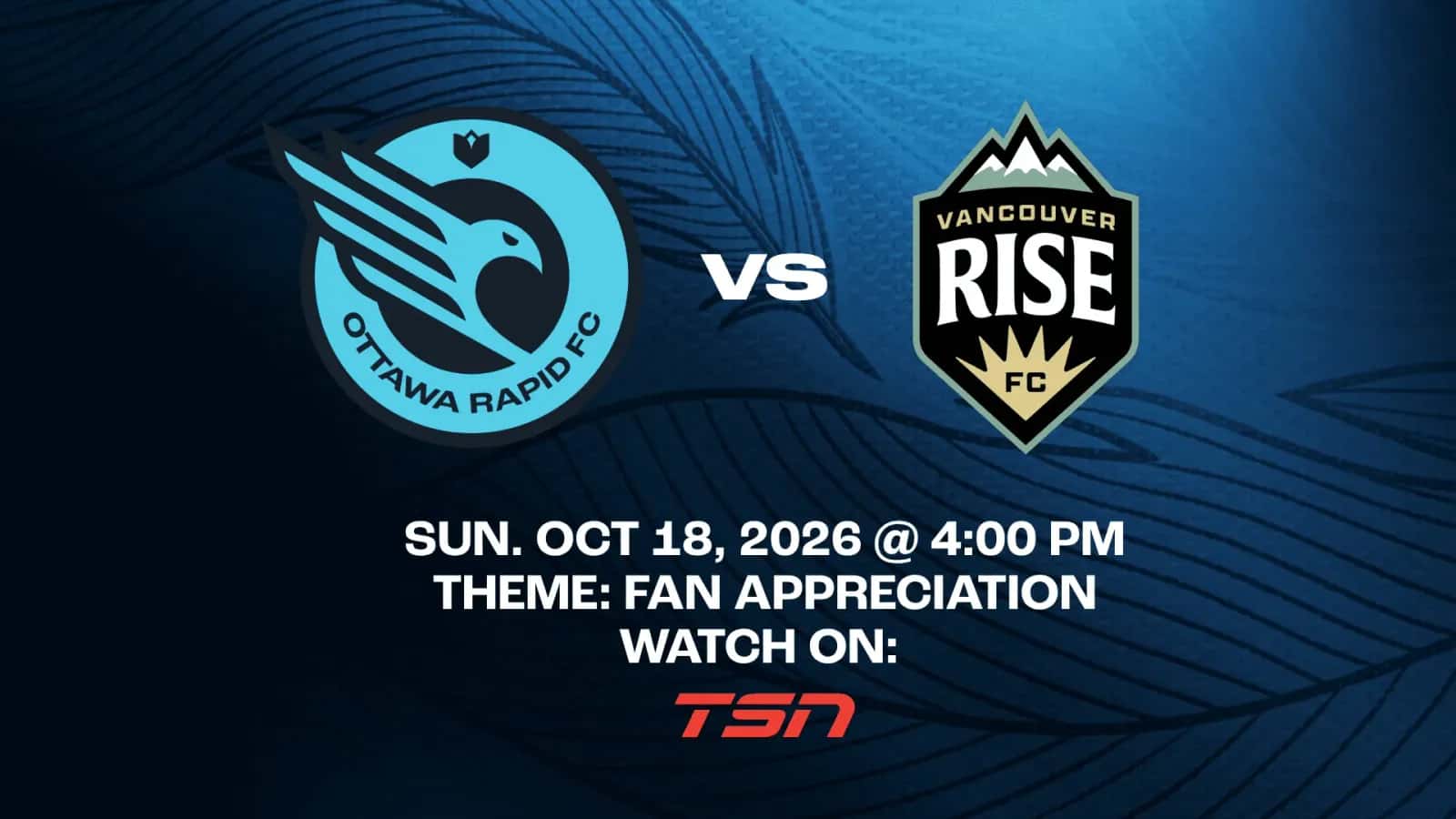 Ottawa Rapid FC vs. Vancouver Rise FC