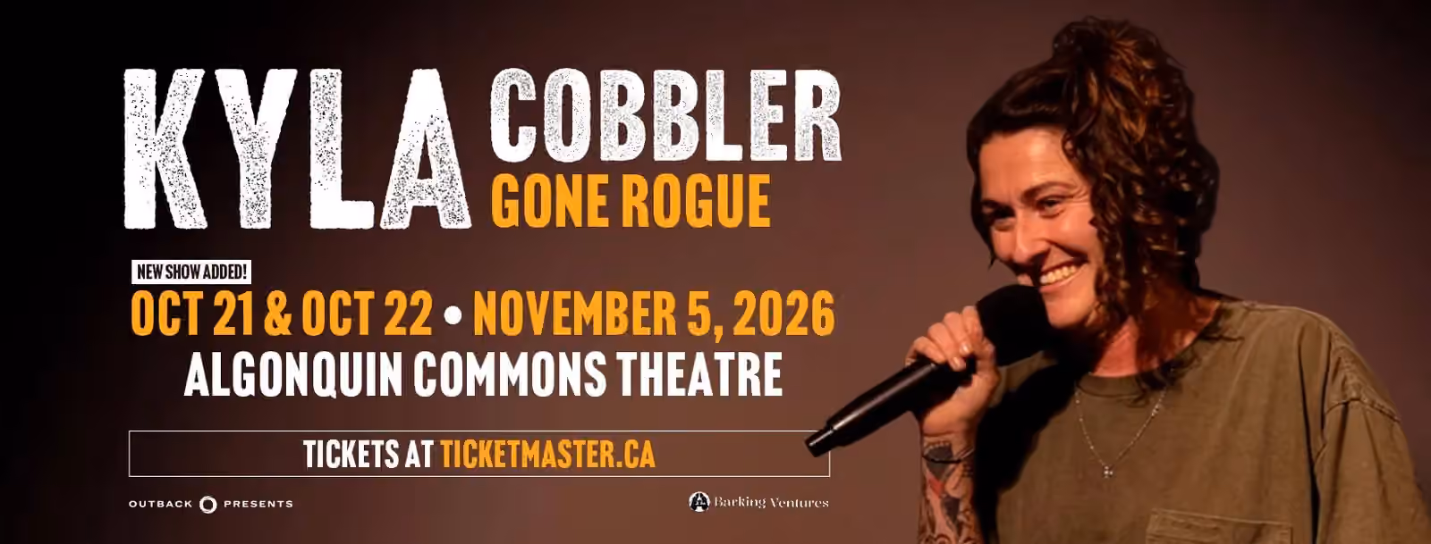 Kyla Cobbler: Gone Rogue – 3rd SHOW ADDED
