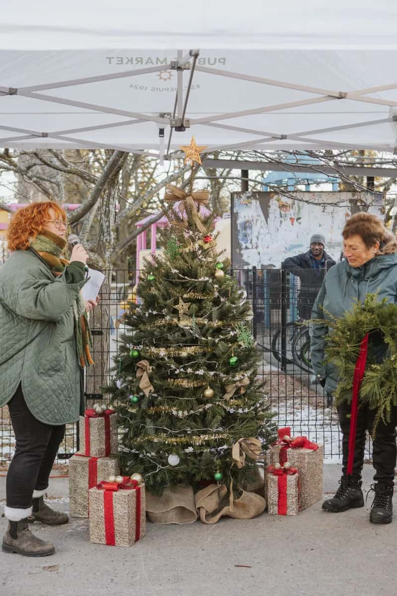 Ottawa's Smallest Tree Lighting
