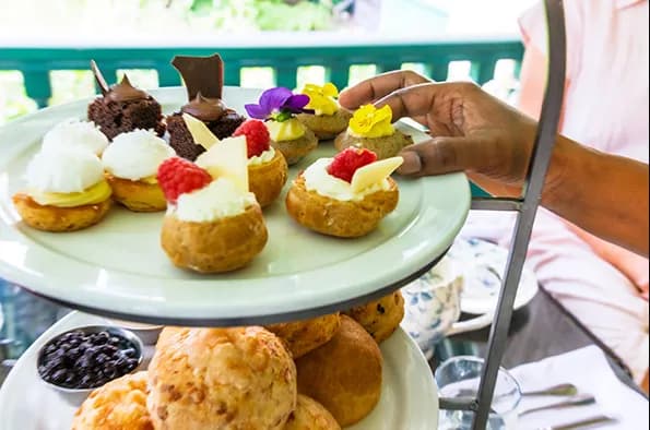 Laurier House High Tea on the Veranda