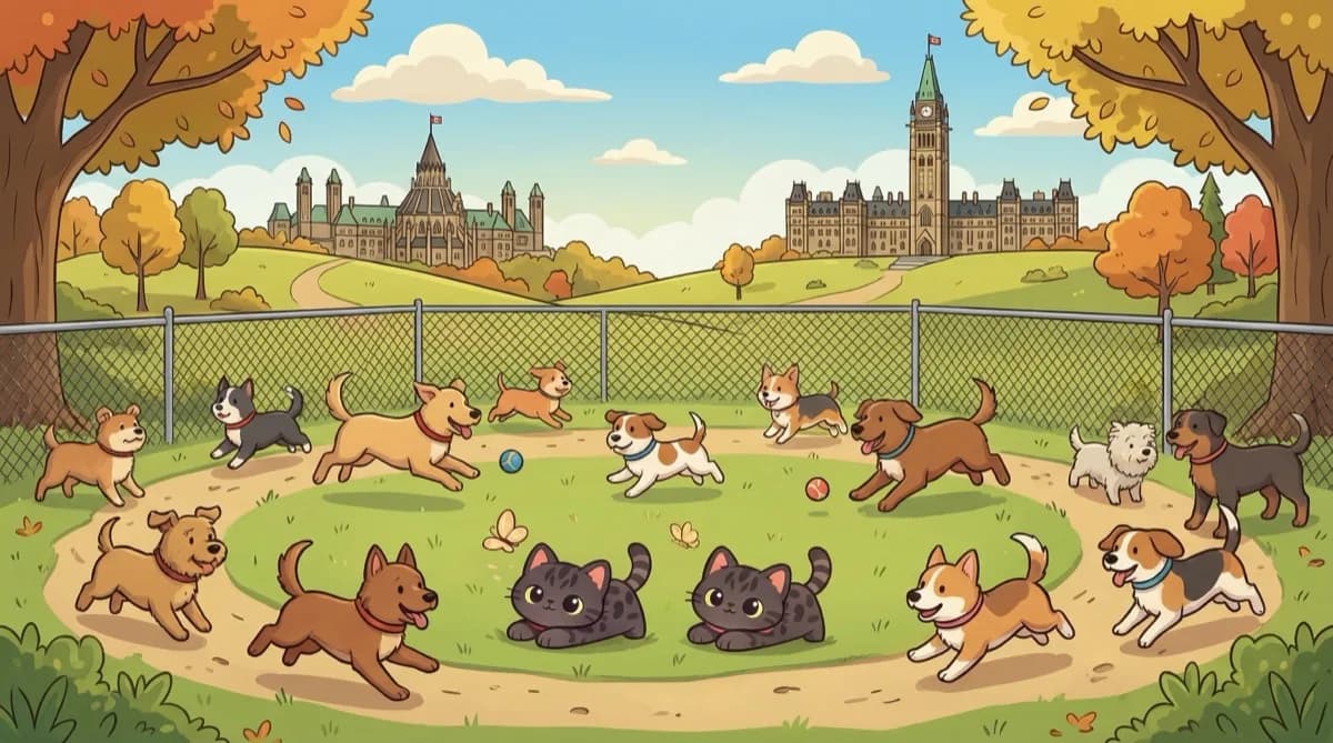 Fenced Dog Parks in Ottawa — Where Dogs Can Play Safely Off-Leash