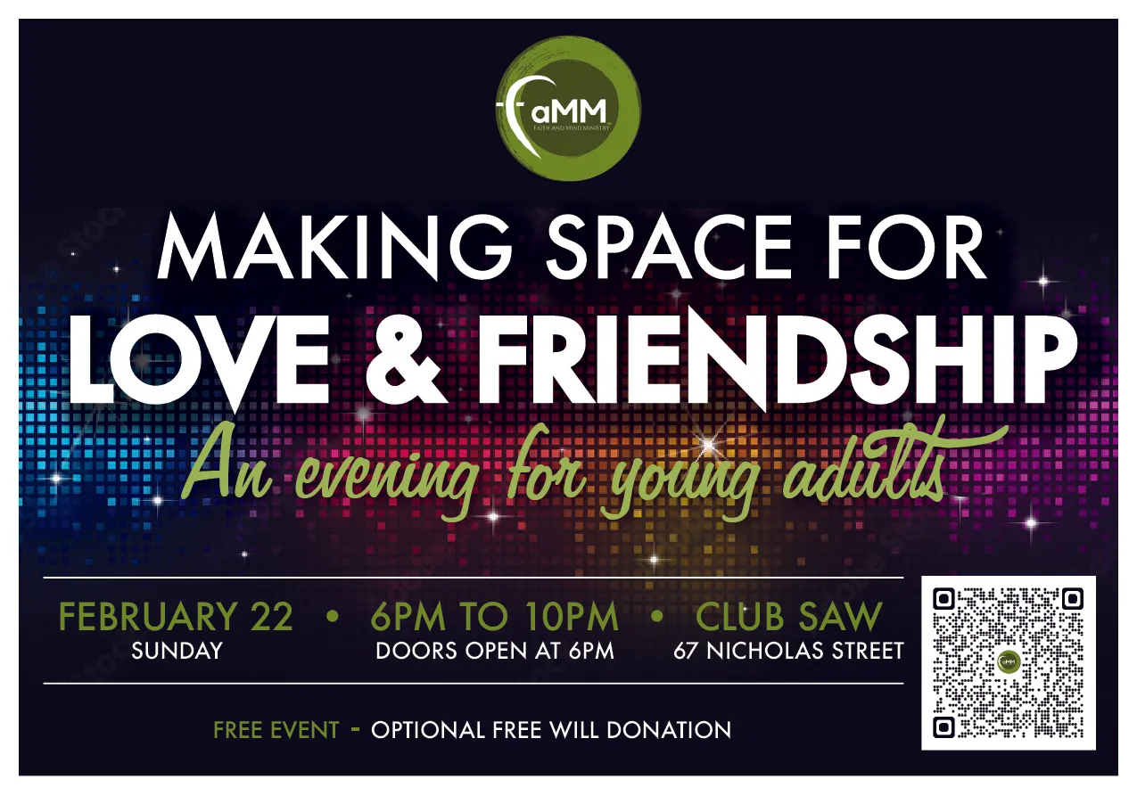 Making space for love and friendship - An evening for young adults