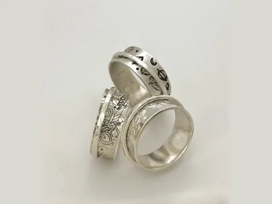 Jewelry Making: Silver Meditation (Spinner) Ring (Intro / 1 Evening Workshop)